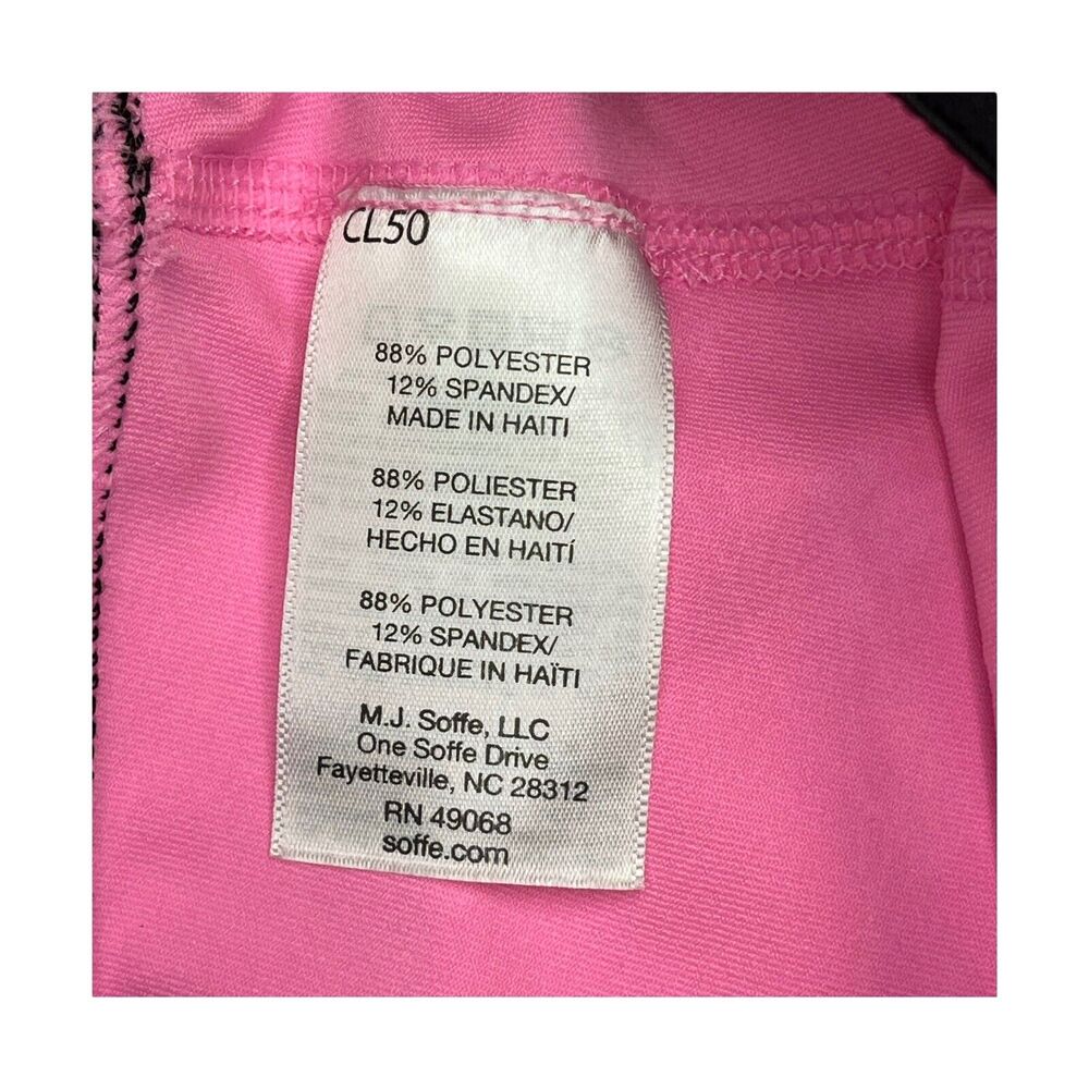 Soffe Youth Girls Pink Lemonade Leggings Size Large (12-14) Elastic Waist NWT - Picture 9 of 9